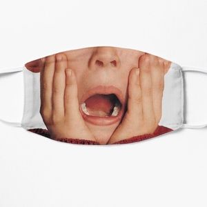 Home Alone Shocked Face Mask